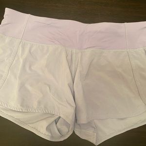 Lululemon Speed Up Mid Rise Lined Shorts 4”